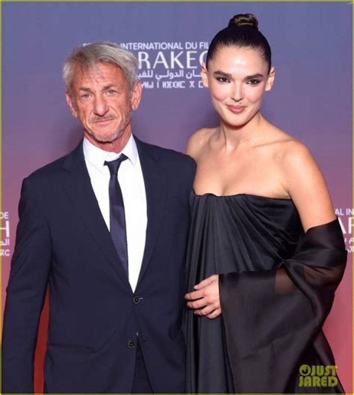 Sean Penn and his girlfriend Leila George are seen in Sardinia
