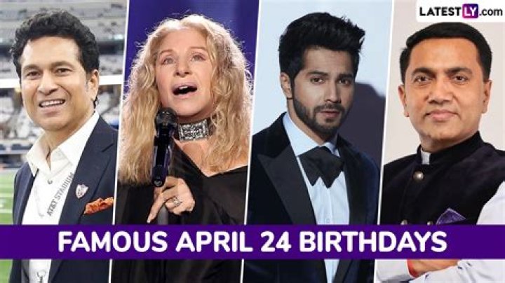 Singers Born April 24 | Famous Birthdays