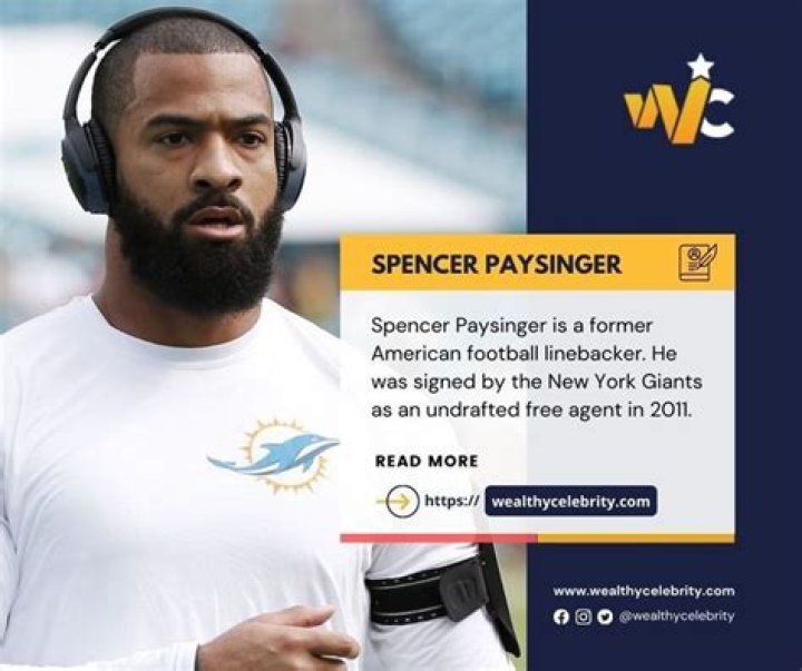 Spencer Paysinger Bio (Wiki) 