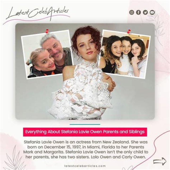 Stefania Lavie Owen - Age, Family, Bio