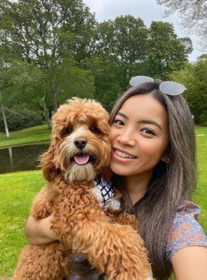 suchi purja Suchi Purja and her dog Enzo