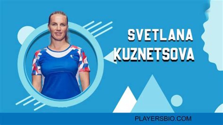 Svetlana Kuznetsova Bio (Wiki) 