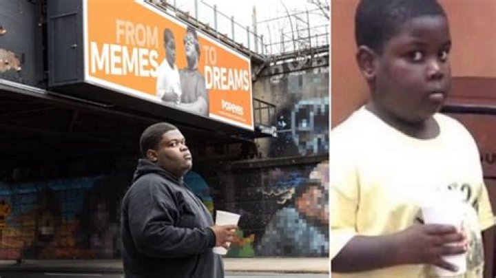 The “Popeyes Meme Kid” is Now a Collegiate Football Player With a Billboard and Endorsement Contract