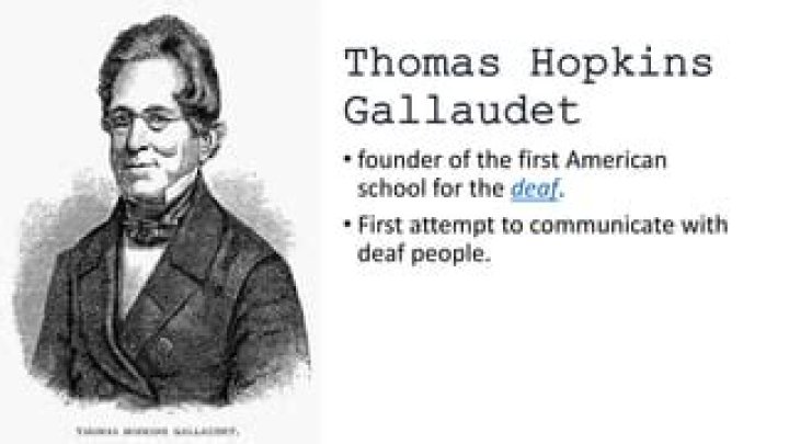 Thomas Hopkins Gallaudet - Trivia, Family, Bio