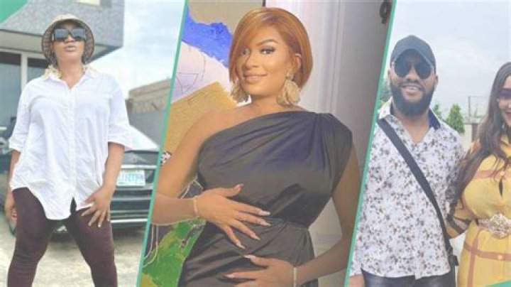 
Uche Ogbodo weeps profusely as she slams critics over her relationship with Yul Edochie’s wives 