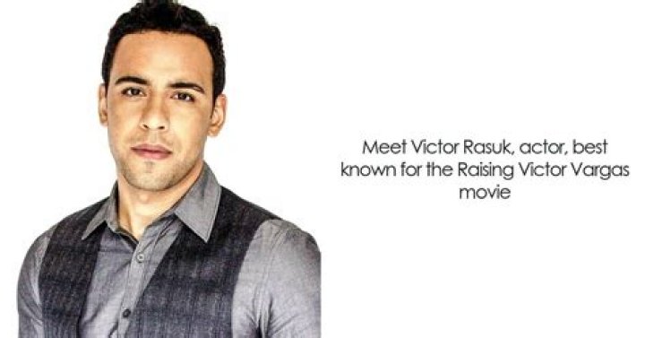 Victor Rasuk Bio (Wiki) 