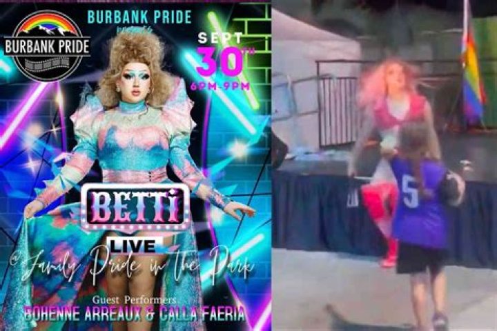
VIDEO: Young Child Tips Drag Queen with Exposed Fake Breasts at Michigan Bar 
