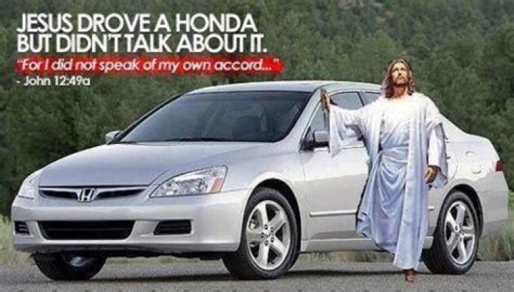 What car did Jesus drive?