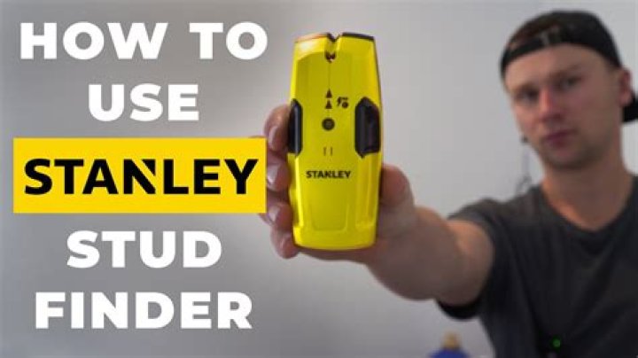 What does AC mean on Stanley Stud Finder?