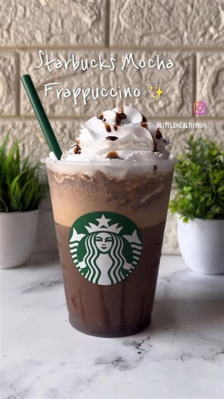 What does Starbucks mocha frappuccino taste like?
