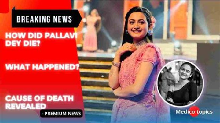 
What Happened To Actress Pallavi Dey? Suicide Linked To Her Cause Of Death 