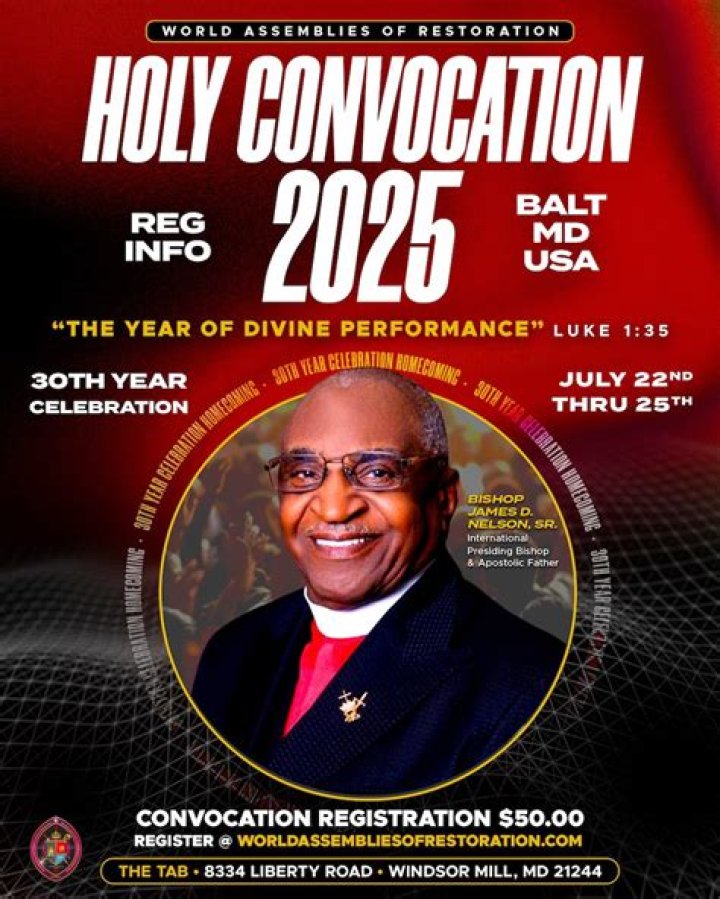 What is a holy convocation?