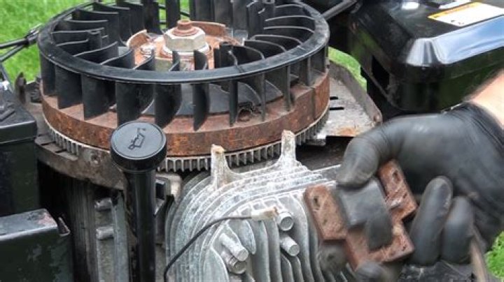 What is a magneto on a lawn mower?