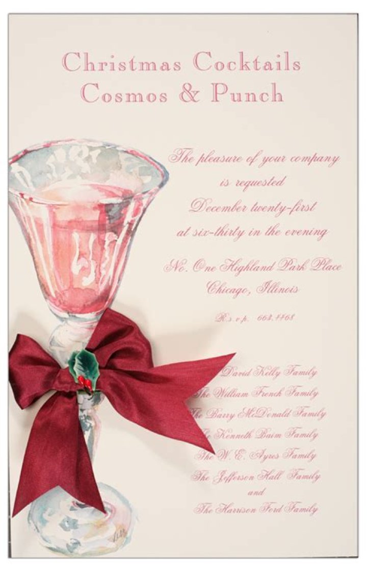 What is a punch bowl invitation?