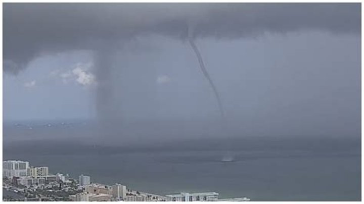 
What is a waterspout? Definition explained as Hollywood Beach tourists evacuated after natural occurrence 