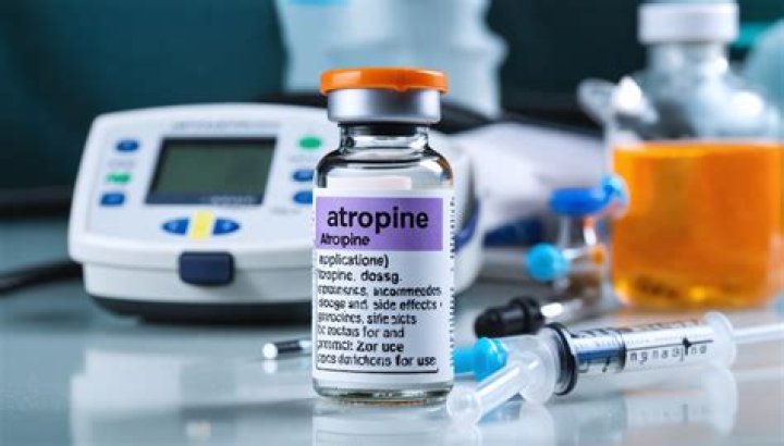 What is atropine used for in hospice?