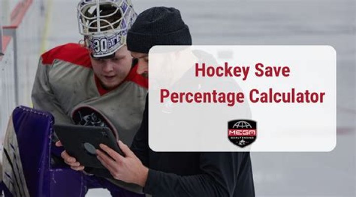 What is considered a good save percentage in hockey?