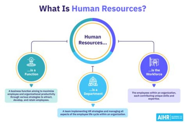 What is human resources and non human resources?