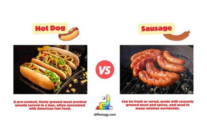 What is the difference between hotdogs and brats?