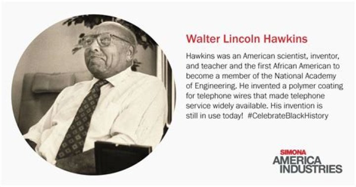 What is Walter Lincoln Hawkins famous for?