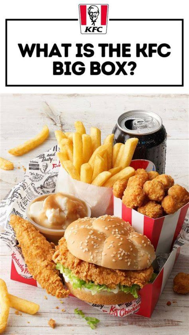 What’s in KFC Big Box?