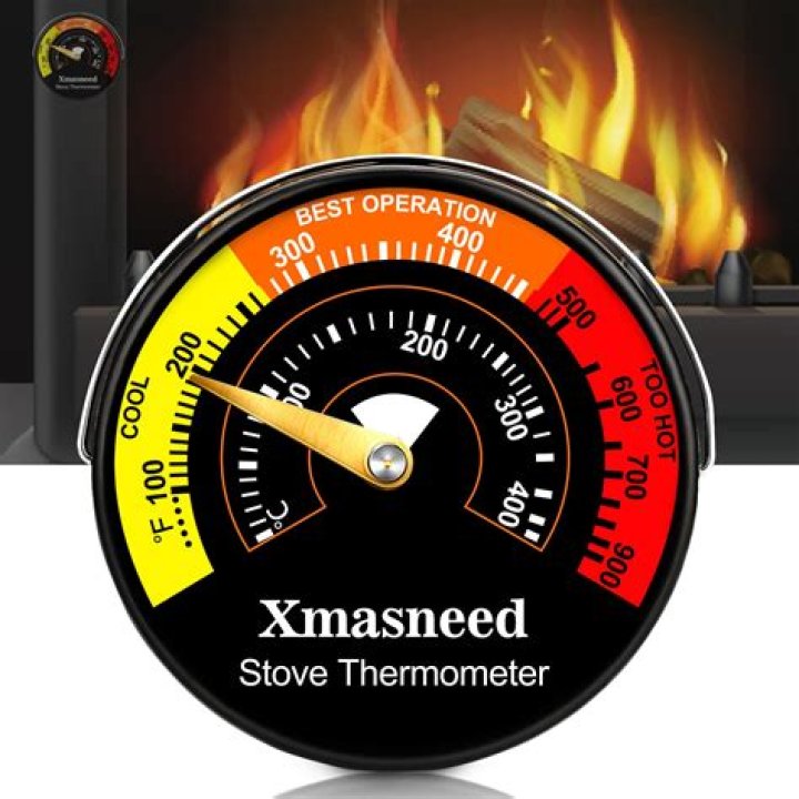 What temperature should you run a wood stove?