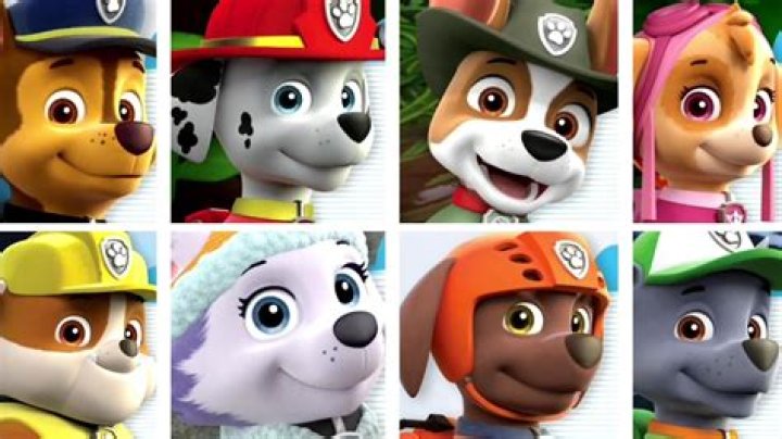 Who are the 11 members of the Paw Patrol?