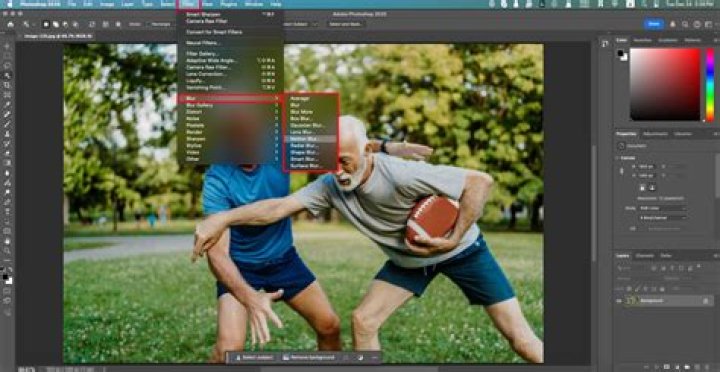 Why does my cover photo look blurry?