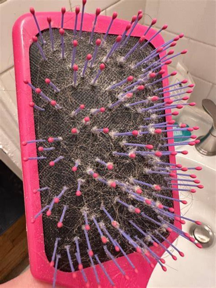 Why is there lint in my hairbrush?