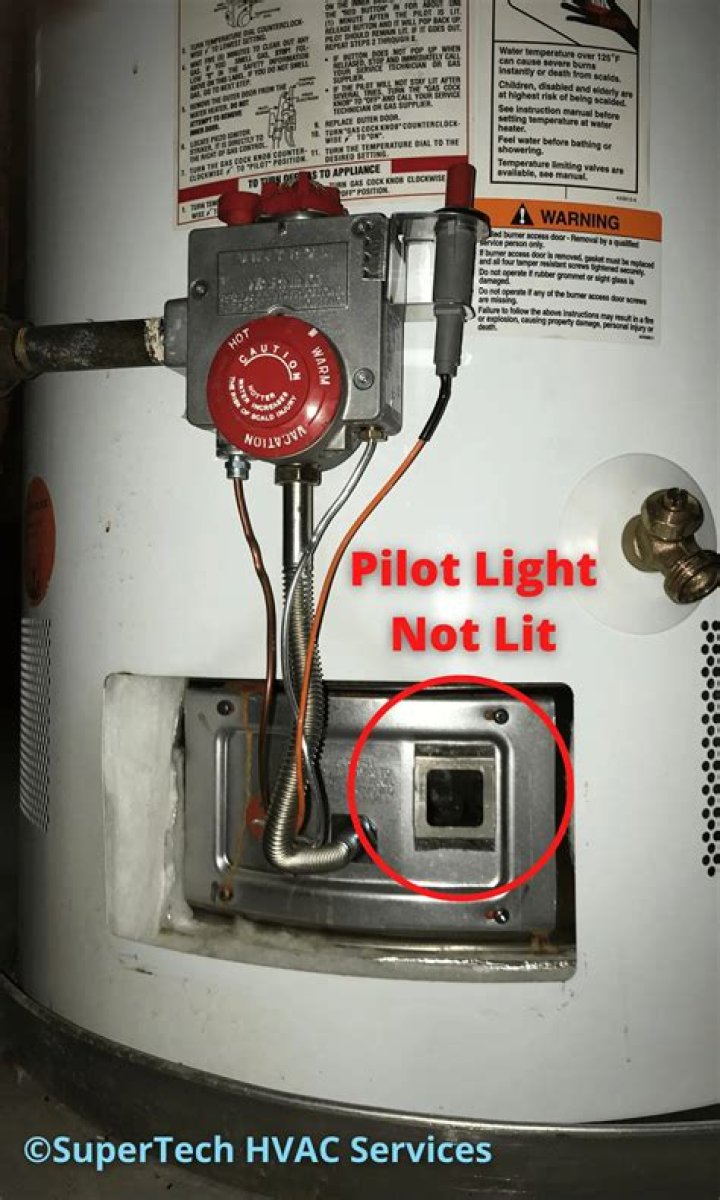 Will gas leak if pilot light goes out?