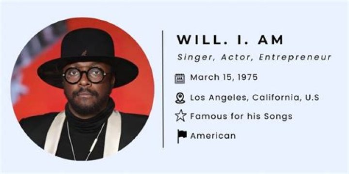 will.i.am - Age, Family, Bio
