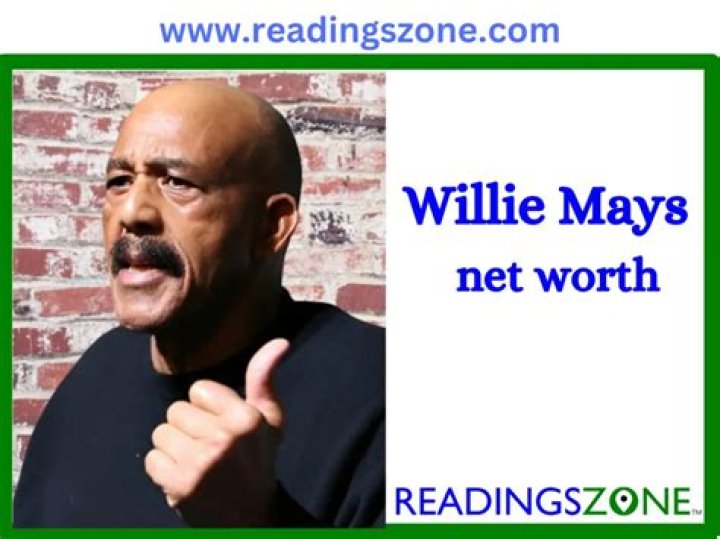 Willie Mays net worth