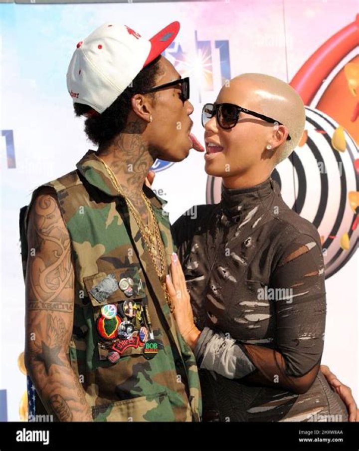 Wiz Khalifa Amber Rose Wiz Khalifa Amber Rose