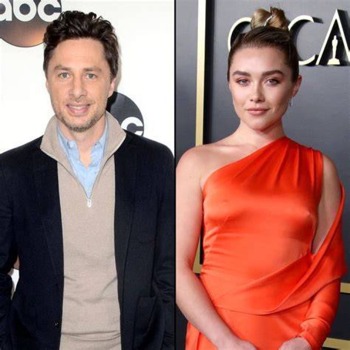 Florence Pugh and Zach Braff relationship timeline! Zach Braff and Florence Pugh together