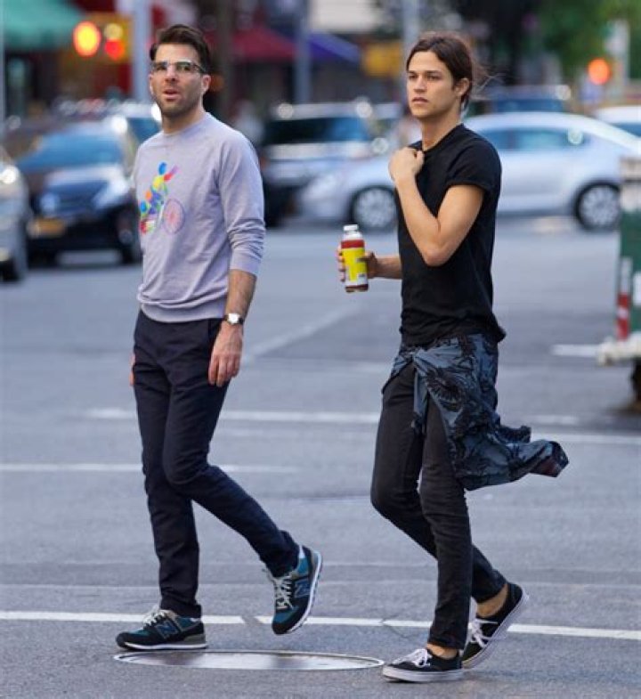 Zachary Quinto steps out with his boyfriend of 11 months (?) Miles McMillian